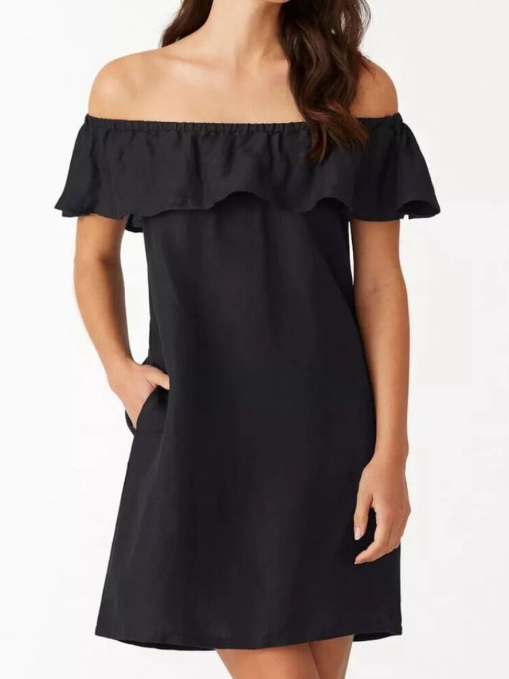 Tommy Bahama off the shoulder dress